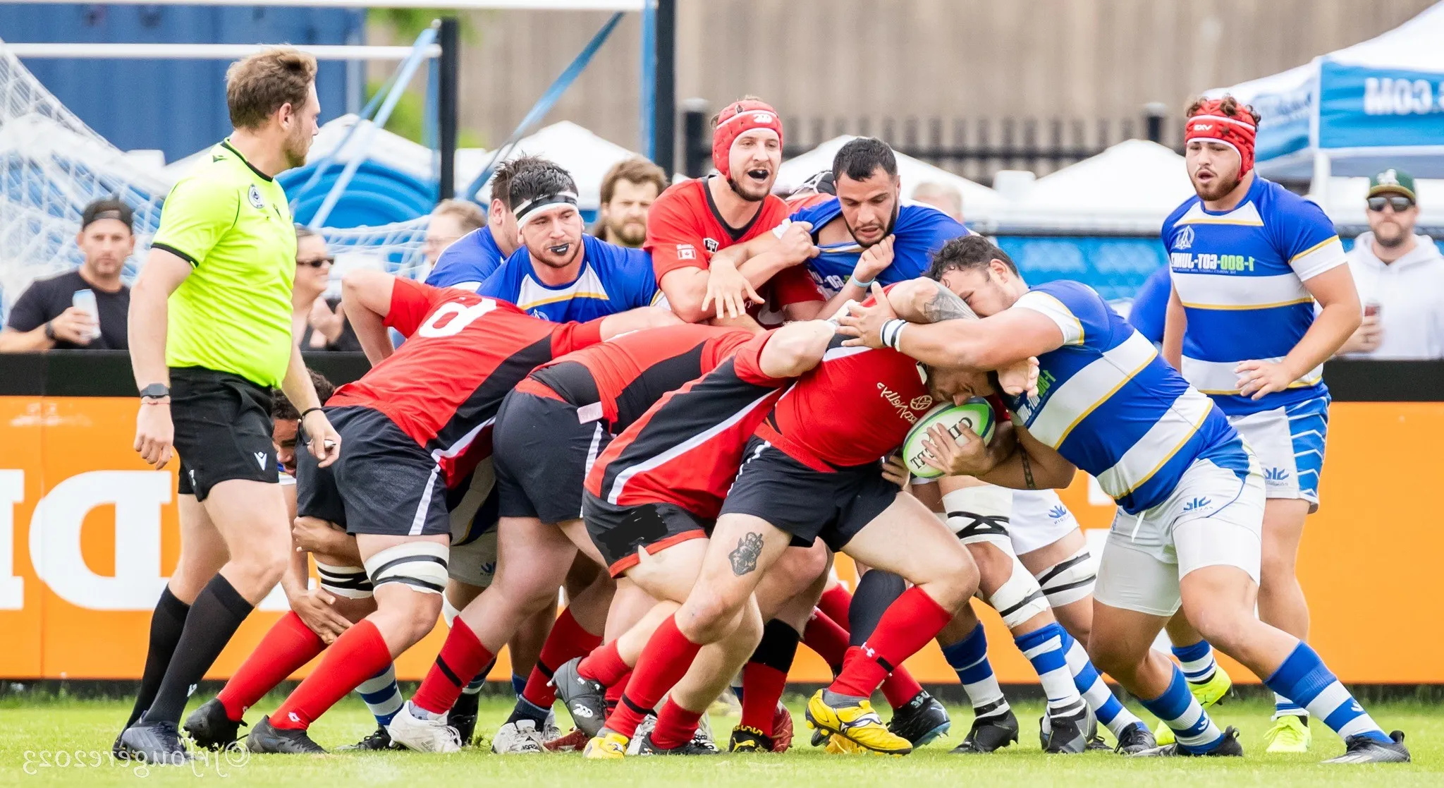 Atlantic Privateers in a match maul